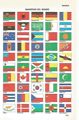 LAMINA 11209: Banderas del mundo