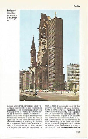 LAMINA 11219: Gedachtniskirche Berlin