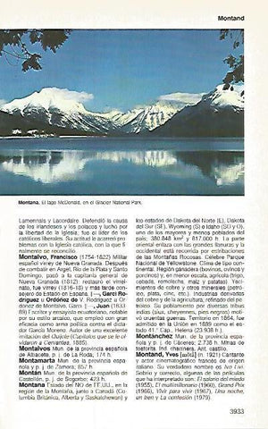 LAMINA 11233: Lago McDonald Estados Unidos