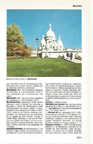LAMINA 11236: Sacre Coeur en Paris