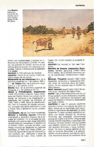 LAMINA 11238: Encuentro de Sancho con el rucio por J. Moreno