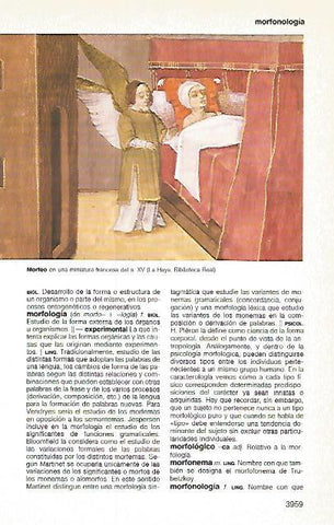 LAMINA 11239: Morfeo miniatura del siglo XV