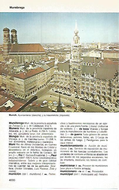 LAMINA 11246: Ayuntamiento y Frauenkirche en Munich Alemania