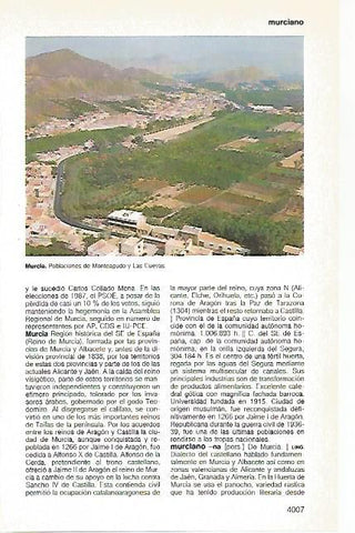 LAMINA 11248: Monteagudo y Las Cuevas Murcia