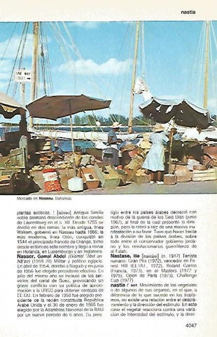 LAMINA 11257: Mercado en Nassau Bahamas