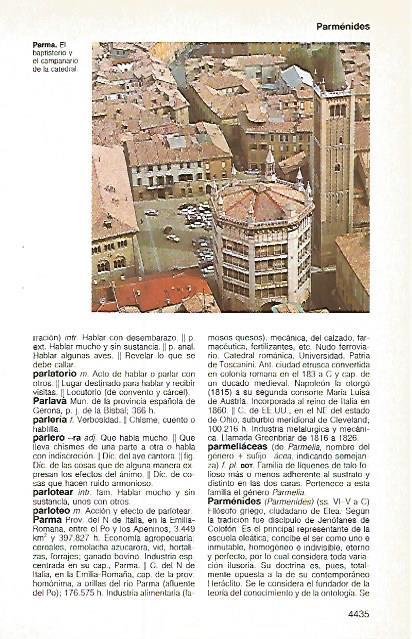 LAMINA 11294: Vista de Parma Italia