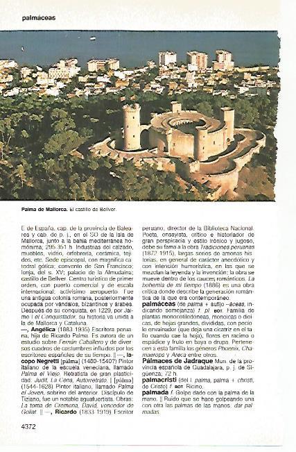 LAMINA 11302: Castillo de Bellver en Palma de Mallorca