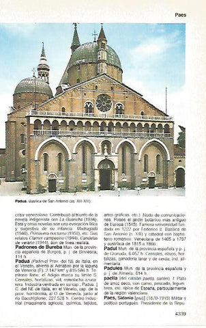LAMINA 11309: Basilica de San Antonio en Padua Italia