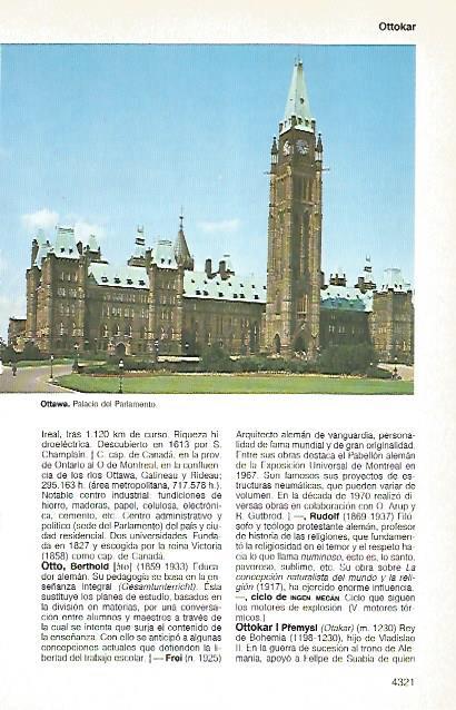 LAMINA 11312: Palacio del Parlamento e Ottawa Canada