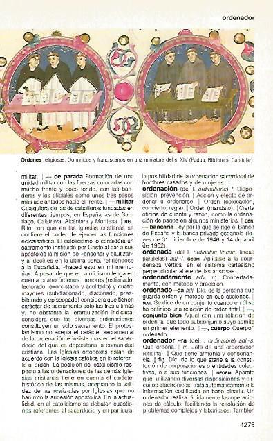 LAMINA 11318: Ordenes religiosas