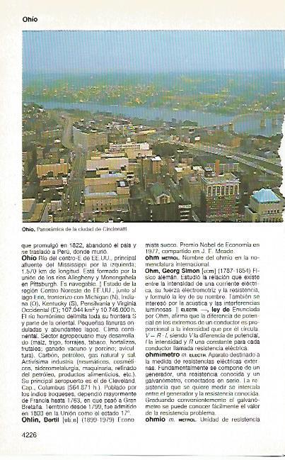 LAMINA 11321:Cincinnatti Estados Unidos