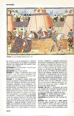 LAMINA 11325: Torneo miniatura del siglo XV