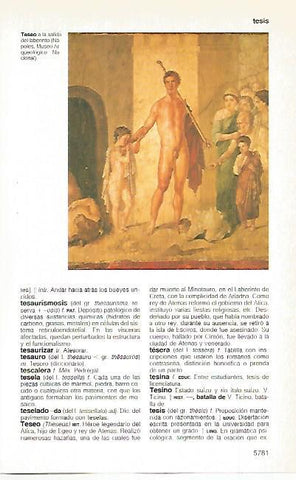 LAMINA 11335: Teseo a la salida del laberinto