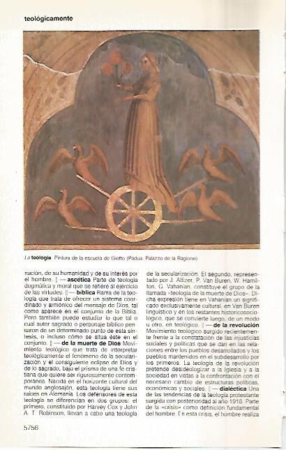 LAMINA 11340: La teologia por la escuela de Giotto