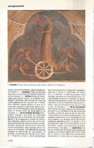 LAMINA 11340: La teologia por la escuela de Giotto