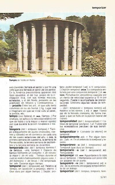 LAMINA 11343: Templo de Vestga en Roma