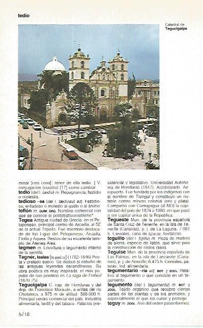 LAMINA 11344: Catedral de Tegucigalpa Honduras