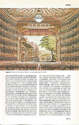 LAMINA 11347: Interior de la Scala de Milan
