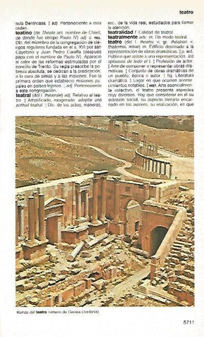 LAMINA 11348: Teatro romano de Gerasa Israel