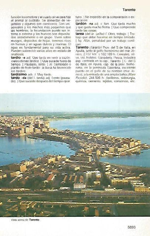 LAMINA 11351: Vista aerea de Tarento Italia