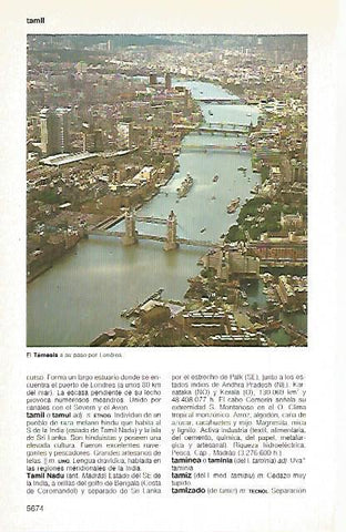 LAMINA 11353: Vista aerea de Londres