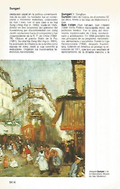 LAMINA 11363: Carrer por Joaquim Sunyer