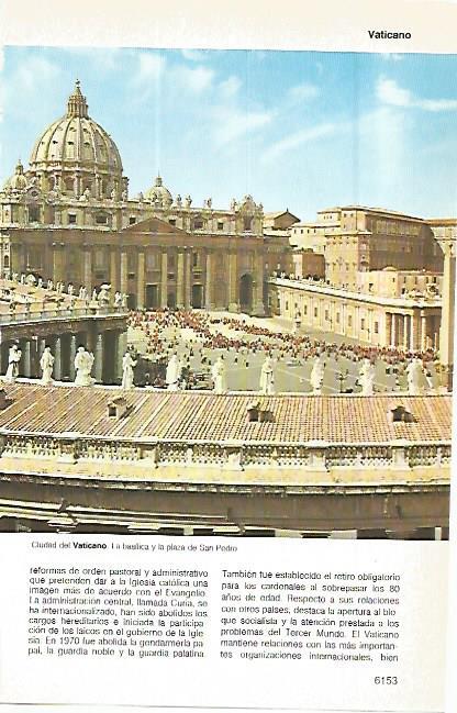 LAMINA 11366: Ciudad del Vaticano