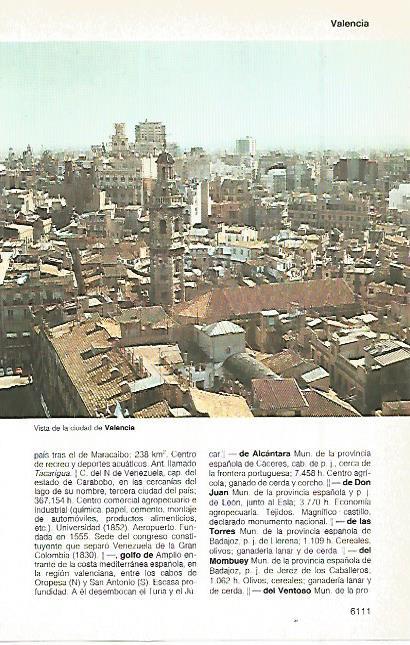 LAMINA 11372: Vista de Valencia
