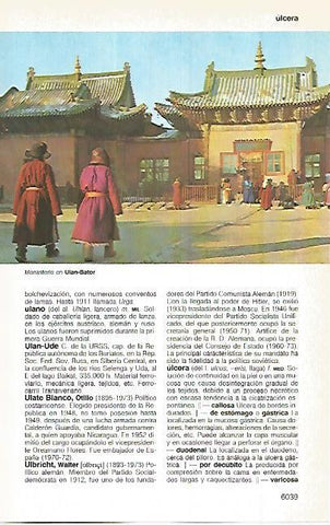 LAMINA 11385: Monasterio de Ulan Bator Mongolia