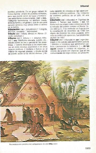 LAMINA 11394: Reconstruccion de una tribu sioux