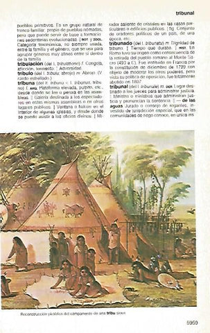 LAMINA 11394: Reconstruccion de una tribu sioux