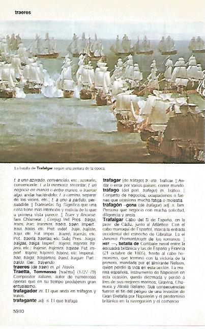 LAMINA 11400: La batalla de Trafalgar