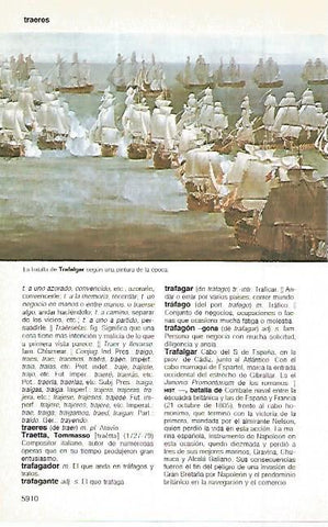 LAMINA 11400: La batalla de Trafalgar