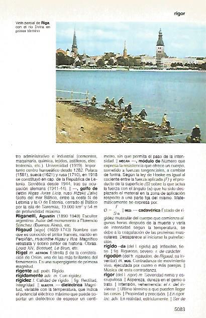 LAMINA 11414: Vista parcial de Riga Letonia
