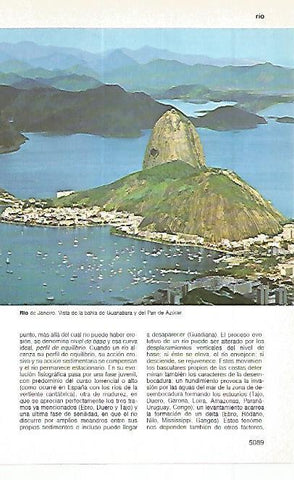 LAMINA 11415: Bahia de Guanabara en Rio de Janeiro