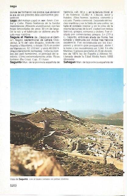 LAMINA 11431: Sagunto Valencia
