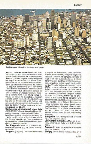 LAMINA 11443: Vista aerea de San Francisco Estados Unidos