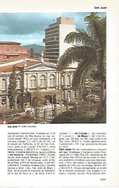 LAMINA 11444: Teatro Nacional de San Jose Costa Rica