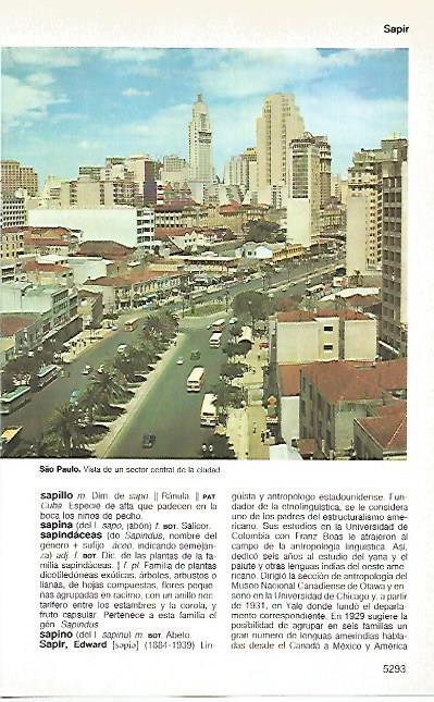 LAMINA 11450: Vista parcial de Sao Paolo Brasil