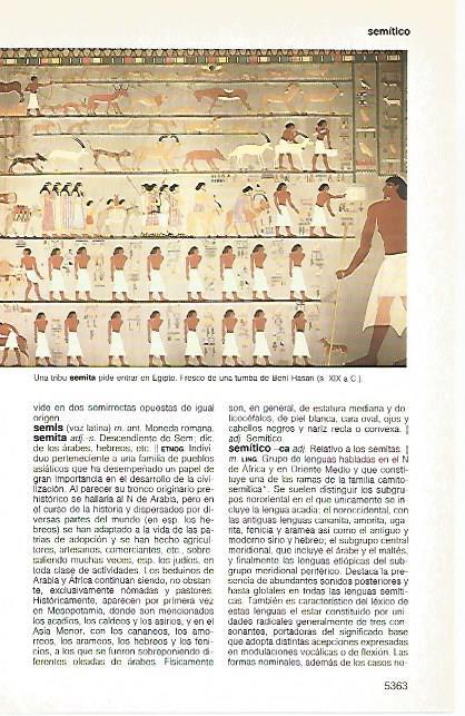 LAMINA 11460: Fresco de la tumba de Beni Hasan Egipto
