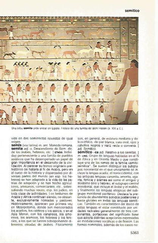 LAMINA 11460: Fresco de la tumba de Beni Hasan Egipto