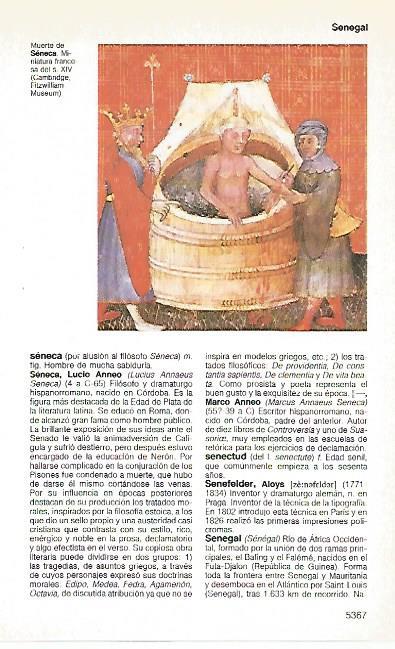 LAMINA 11461: Muerte de Seneca