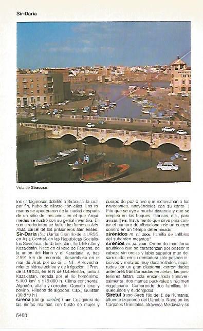 LAMINA 11476: Vista de Siracusa Italia