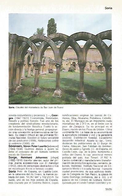 LAMINA 11482: Claustro del monasterio de San Juan de Duero Soria