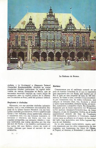 LAMINA 11509: La Rathaus de Brema Alemania