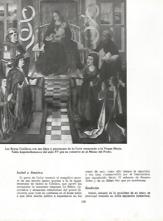 LAMINA 11522: Los Reyes Catolicos con sus hijos
