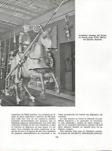 LAMINA 11525: Armadura ecuestre del duque de Alcala
