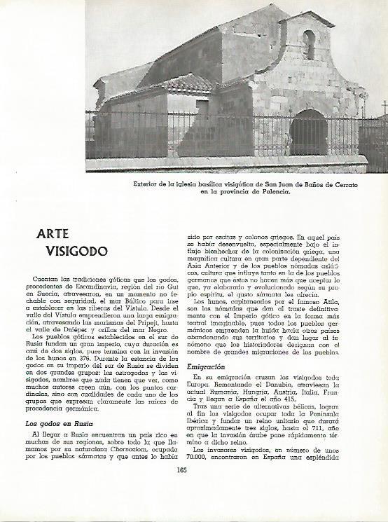 LAMINA 11526: Iglesia de San Juan de Baños de Cerrato Palencia