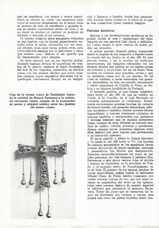 LAMINA 11527: Cruz de la corona votiva de Teodolinda