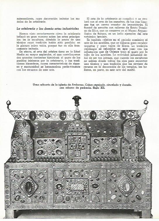 LAMINA 11532: Relicario de la iglesia de Ambazac